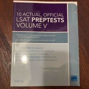 10 Actual, Official LSAT Preptests Volume V